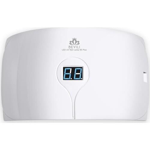 UV Nail Dryer 36W LED Nail Lamp with 3 Timer Setting and Automatic Sensor Portable LED Nail Curing Lamp Fingernail Toenail Gels