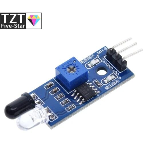 Smart Electronics Smart Car Robot Reflective Photoelectric 3pin IR Infrared Obstacle Avoidance Sensor Module for arduino Diy Kit