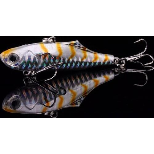 WALK FISH 1PCS Sinking Vib Vibration Fishing Lure 7.5cm 22.9g Artificial Hard Bait 3D Eyes crankbait Wobblers Peche Isca