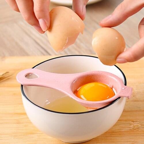 Egg Separator Eggs Yolk Filter Gadgets Eco Friendly Plastic White Yolk Sifting Home Tool Kitchen Accessories