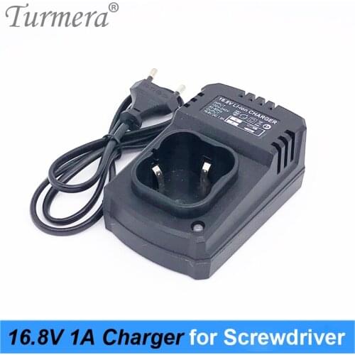 16.8v battery charger for lithium battery charger 16.8v 1a dc for screwdriver battery eu plug Turmera