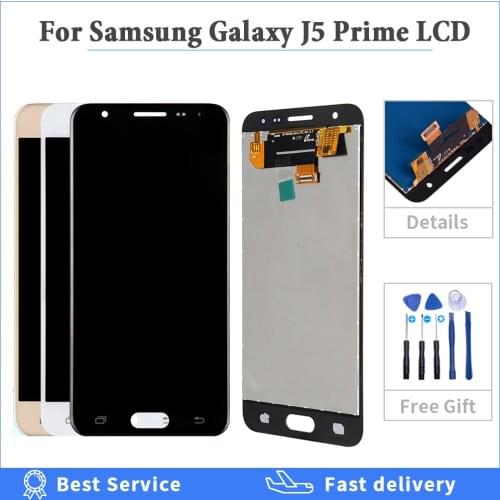 ORIGINAL 5.0'' LCD for SAMSUNG Galaxy J5 Prime Display G570F G570 SM-G570F LCD Touch Screen Replacement with tools