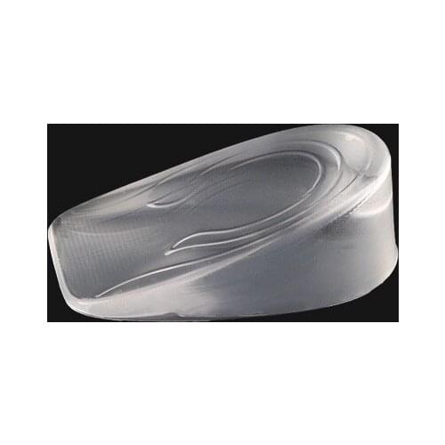 1Pair Men Women Heel Cushion Insoles Comfortable Relieve Foot Pain Protectors 1-3cm Height Increase Insoles Support Shoe Pad