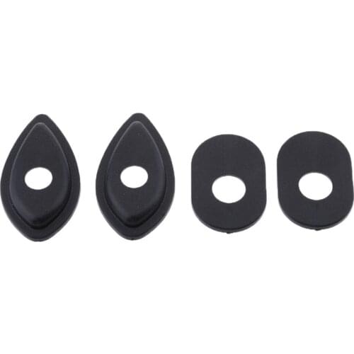 2 Pairs 50x28x 9mm Turn Signal Adapter Indicators Spacers For Honda MSX 125 2011-2013 Black