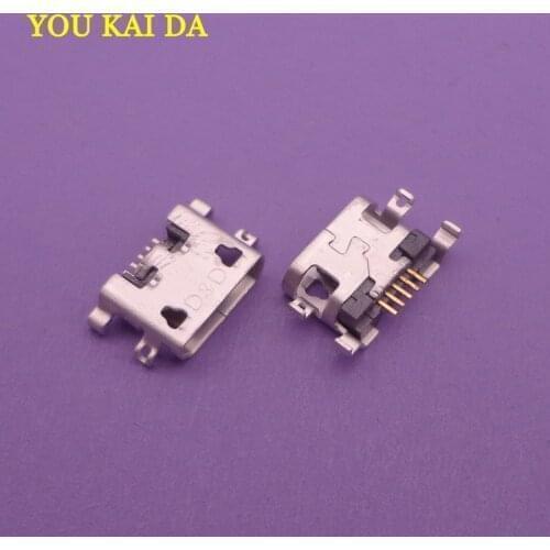 5pcs For Oukitel K10000 PRO micro mini USB jack socket connector Port phone dock plug Charge Board PCB Cellphone replacement