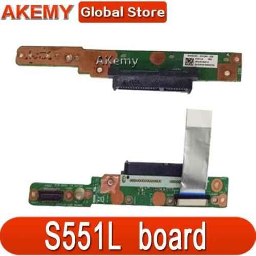 AK Genuine original For ASUS S551L S551LB S551LN HDD hard drive board S551LB HDD BOARD WORKS