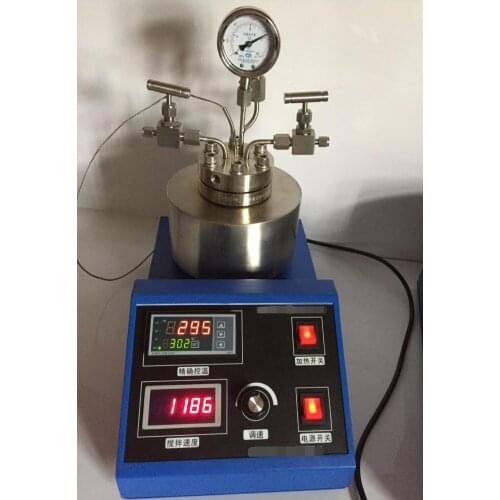 High pressure temperature Autoclave Reactor 25ml with magnetic stirrer max400C free shipping Brand new RH