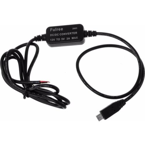 New Auto Car Charger Micro USB Output 12V to 5V 3A Power Supply Converter Charger For PDA DVR Camcorder Tablet Phone Device