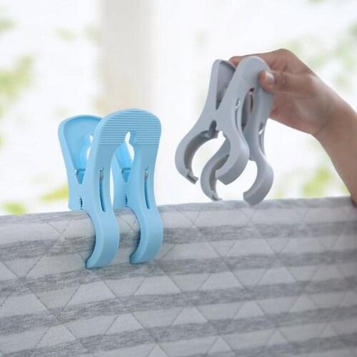 12.5*7.7CM Big Creative Color Clips Beach Towel Clamp To prevent the wind Clamp Clothes Pegs Drying Racks Retaining Clip