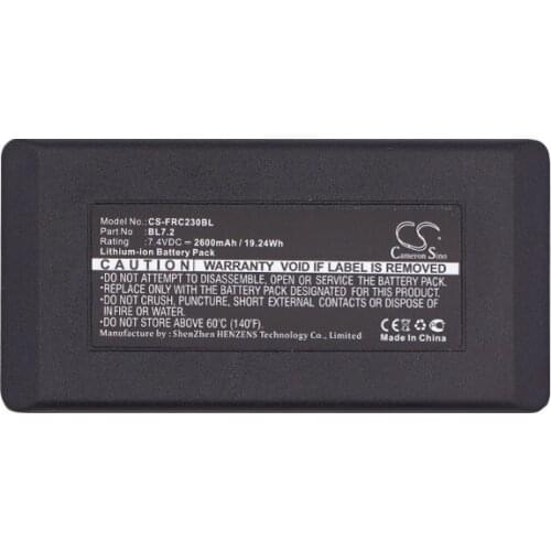 Cameron Sino 2600mAh Battery BL7.2 for Falard RC 012, RC12, RC12R, RC12RI, RCIR12, TIM12