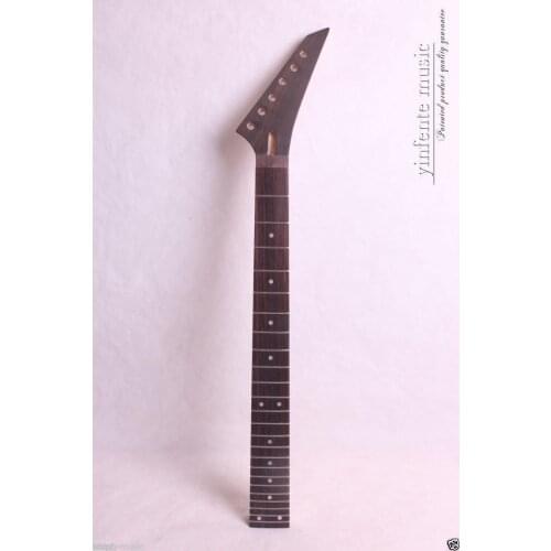 New electric guitar neck Solid wood Maple Rosewood 25.5'' 24 Fret Yinfente