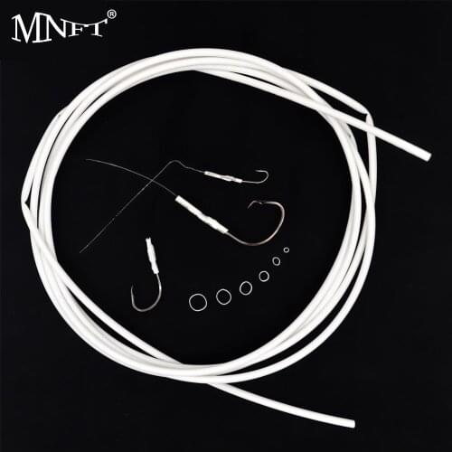 MNFT Carp Rig Shrinks Tubes Welding Tubing White Carp Fishing Rig Heat Shrink Tubes