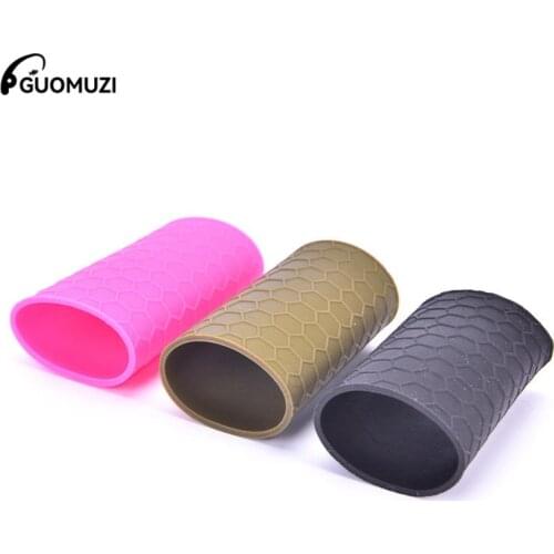 Anti Slip Covert Clutch Universal Tactical Airsoft Hunting Gun Rubber Cover Hand Grip Glove Sleeve For Glock Pistol Handle