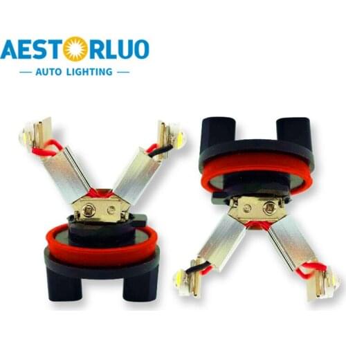 2pcs Factory Supply Canbus 12W H8 Angel Eyes Halo Ring LED Light For BMW E81 E82 E87 E88 E90 E91 E92 E93 E60/E61 E63 E64 E89 E70