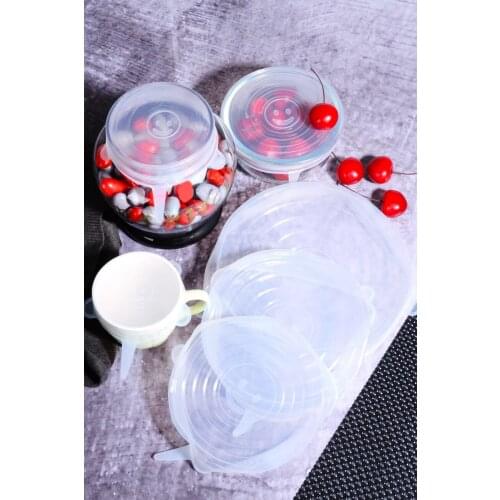 Sampurchase Multi-Purpose Silicone Stretchable 5'li Cover