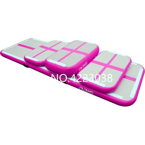 Top Quality A Set(Include 5 Pieces) Gymnastics Air Mat Inflatable Air Track Inflatable airtrack For Children
