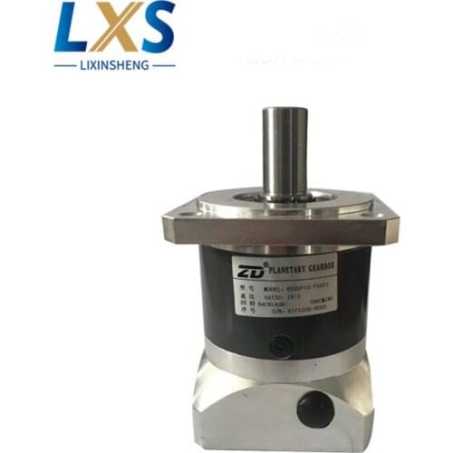 High Precision ZD Planetary Reducer 80ZDF10K-750T Ratio 10:1 For 750W Servo Motor / Engraving Machine / Winding Machine