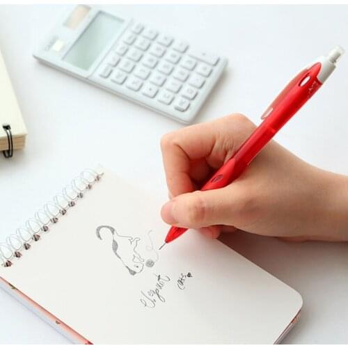 1 Box 0.7mm Colored Mechanical Pencil Refill Lead Erasable Student Stationary