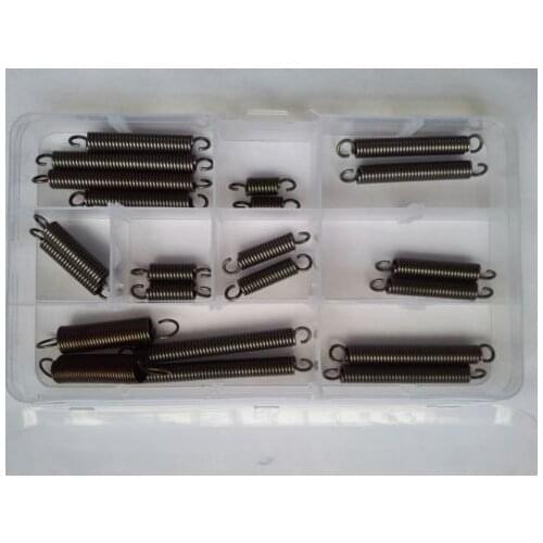 20pcs 1.2mm Wire Diameter 7mm Outer Diameter Extension Spring Assortment Set