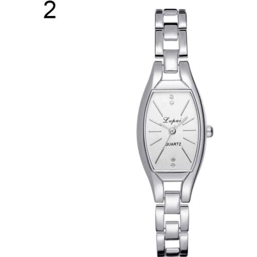 40%HOT Fashion Slim Strap Rectangle Dial Party Club Analog Quartz Wrist Watch Lady Gift