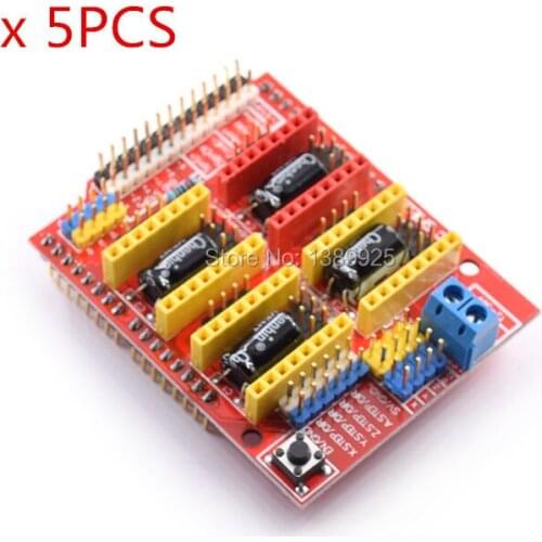 5pcs New cnc shield v3 engraving machine / 3D Printer / A4988 driver expansion board