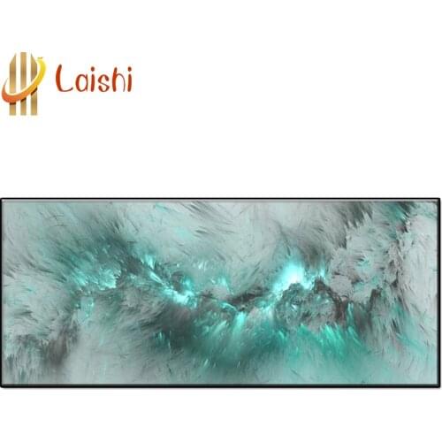 5D Diy Diamond Painting Large-size decorative painting, abstract colorful clouds Full Round Square Drill Home Decoration Gift