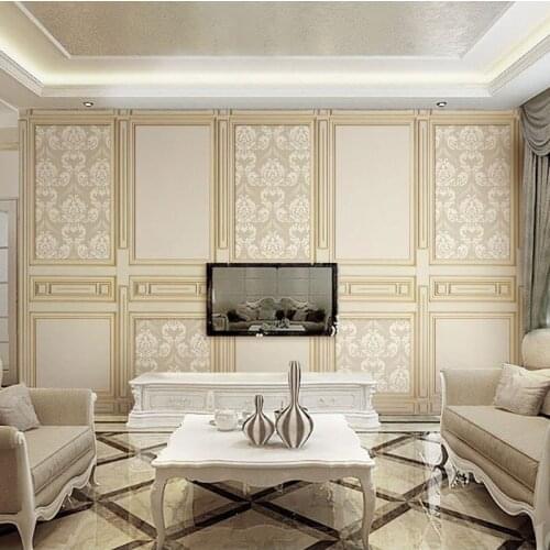 European style 8d geometry Wallpaper Mural wall stickers for living rooms and Sofa background 8d simple Photo Mural 3D Decor