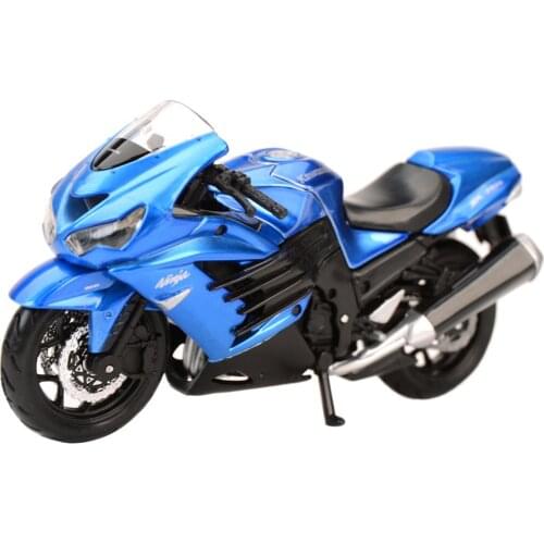 Maisto 1:18 Kawasaki-Ninja ZX-14R Static Die Cast Vehicles Collectible Hobbies Motorcycle Model Toys
