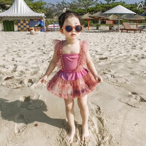 Swimsuit Kids Swimsuit For Girls Lassie Jumpsuit Clothes For Kidssummer Skirt Beach Dress2021 Kids Swimwear For Girls Swimsuit