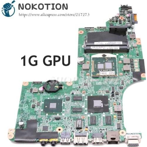 NOKOTION DA0LX6MB6F2 615308-001 630981-001 For HP Pavilion DV7 DV7T DV7-4000 Laptop Motherboard HM55 DDR3 HD5650M Free CPU