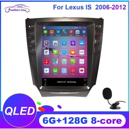 Multimedia Player car radio Android Navigation Vertical screen for Lexus IS IS250 IS300 IS350 2005-2012 for Lexus IS