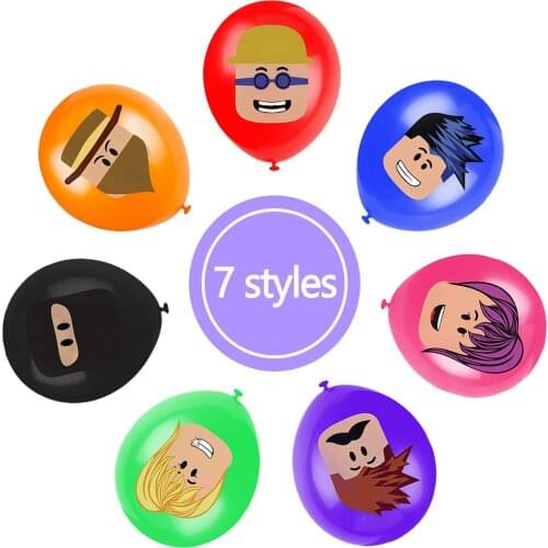 Robloxing Balloons Set Balloon Children Baby Balloon Birthday Party Decoration Set Kids Game Balloon Kid ChildrenToy Gift