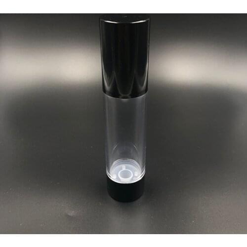Free shipping -600PCS/LOT 30ml Black Plastic Airless Pump Bottle, 1OZ PP Airless Container ,30ML Lotion Airless Bottle