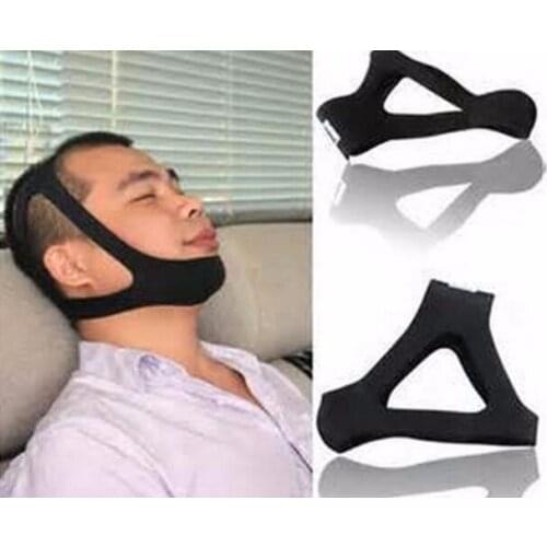 Triangle anti-snore headband stop snoring snore stopper chin strap dislocated jaw snoring resistance band