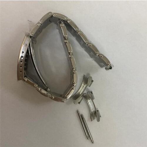 Replacement 20MM Stainless Steel Watch Strap Bracelet Belt for Universal Retro Watch Case Watchband Strap