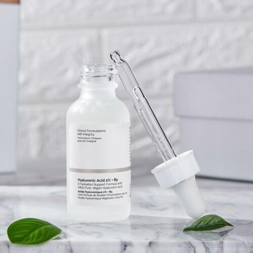 2% Hyaluronic Acid + B5 Serum Moisturizing Nourishing Dry Skin Care Firming Oil Control Multi-effect Facial Essence Dropshipping