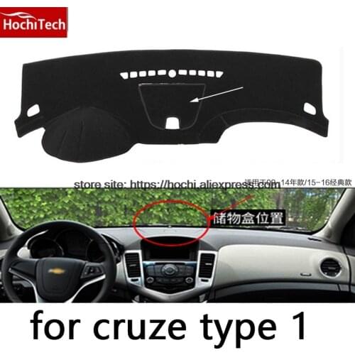 HochiTech for chevrolet cruze 2009-2016 dashboard mat Protective pad Shade Cushion Photophobism Pad car styling accessories