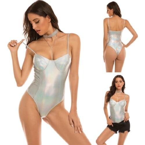 2020 Women White Sexy Bodysuit Push Up Sleeveless Camisole Waist Slim Bodycon Fashion Streetwear Outfits Night Club Corset Top