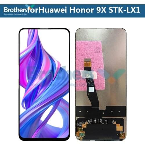 For Huawei Honor 9X LCD Display LCD Screen for Honor9X Premium LCD Assembly STK-LX1Touch Screen Digitizer Phone Replacement Test