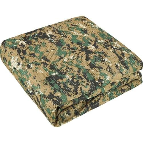 1.5M Width Multifunction Camo Hide Net Birds Decoy Hunting Camping Military Camouflage Mesh Fabric Cloth Garden Home Decoration