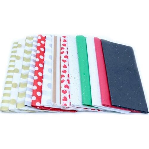 10 Sheets 50*66 Cm Tissue Paper DIY Craft Paper Flowers Wedding Festive & Party Home Decorations Supplies Gift Wrapping Papers