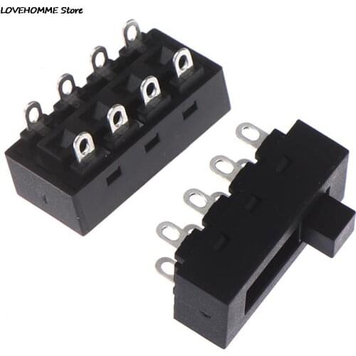 2pcs 12A 250V 3 Position 8 Pin Toggle Slide DIP Switch LQ-103H Hair Dryer Hot Cold Wind For JJ-15 Philips Flyco FH6218/20/21/31