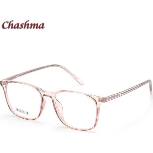 Chashma TR90 Flexible Eyeglasses Women Spectacles Prescription Glasses Men Frame for Recipe Lenses