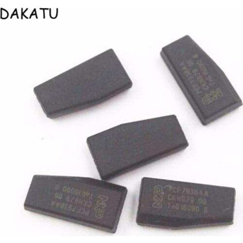 DAKATU Original ID46 Carbon transponder chip TP12 lock For BUICK PCF7936AA ID46 Crypto Locked car key chip
