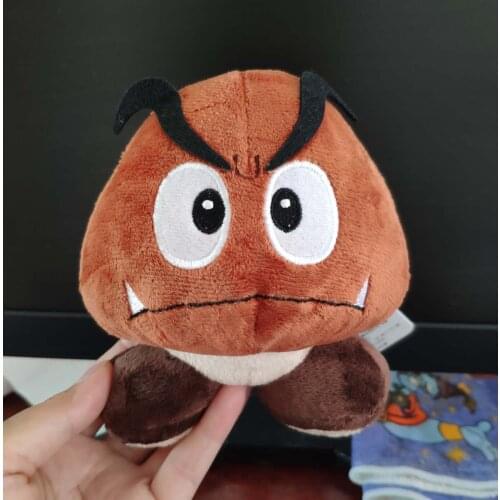 Goomba Figure Stuffed Toy 13cm New
