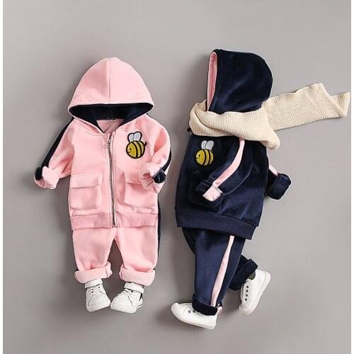 Baby Clothing Sets Child Clothes For Girls Tracksuit Hoody Set Kids Sports Suit Outfits 4 Years Autumn 2 Pieces Toddler Outwear