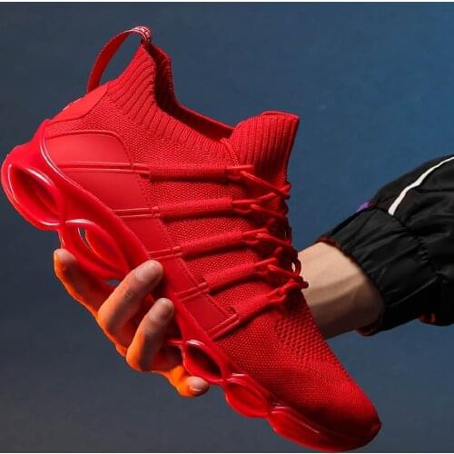New Spring summer max size 48 Sports Sneakers Lace Up Walking Jogging Athletic Footwear men Running Shoes Zapatos de mujer