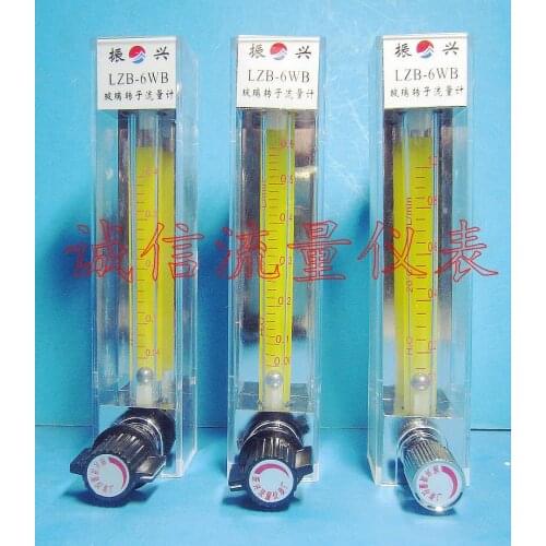 LZB-3 / 4/6 / 10WB glass rotor flowmeter water flowmeter gas flowmeter
