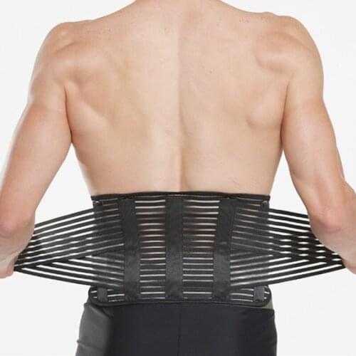 Medical Lumbar Back Belt Waist Brace Spine Support Men Women Breathable Lumbar Corset Orthopedic Posture Corrector Pain Relief