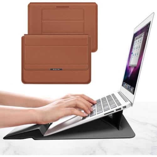 New Upgrade Sleeve Bag for Macbook Air Pro Retina 11 12 13 14 15 2020 Laptop Case for Xiaomi Huawei Matebook 16 inch Stand Cover